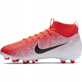 Buty piłkarskie Nike Mercurial Superfly 6 Academy Mg Jr AH7337-801 wielokolorowe czerwone 2