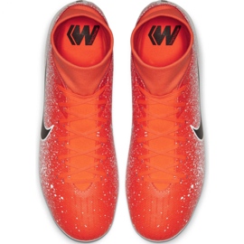 Buty piłkarskie Nike Mercurial Superfly 6 Academy FG/MG M AH7362-801 czerwone wielokolorowe 1