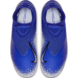 Buty piłkarskie Nike Phantom Vsn Academy Df FG/MG Jr AO3287-410 wielokolorowe niebieskie 2