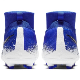 Buty piłkarskie Nike Phantom Vsn Elite Df Mg Jr AO3289-410 wielokolorowe niebieskie 4