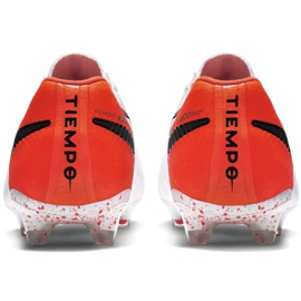 Buty piłkarskie Nike Tiempo Legend 7 Elite Fg M AH7238-118 białe wielokolorowe 4