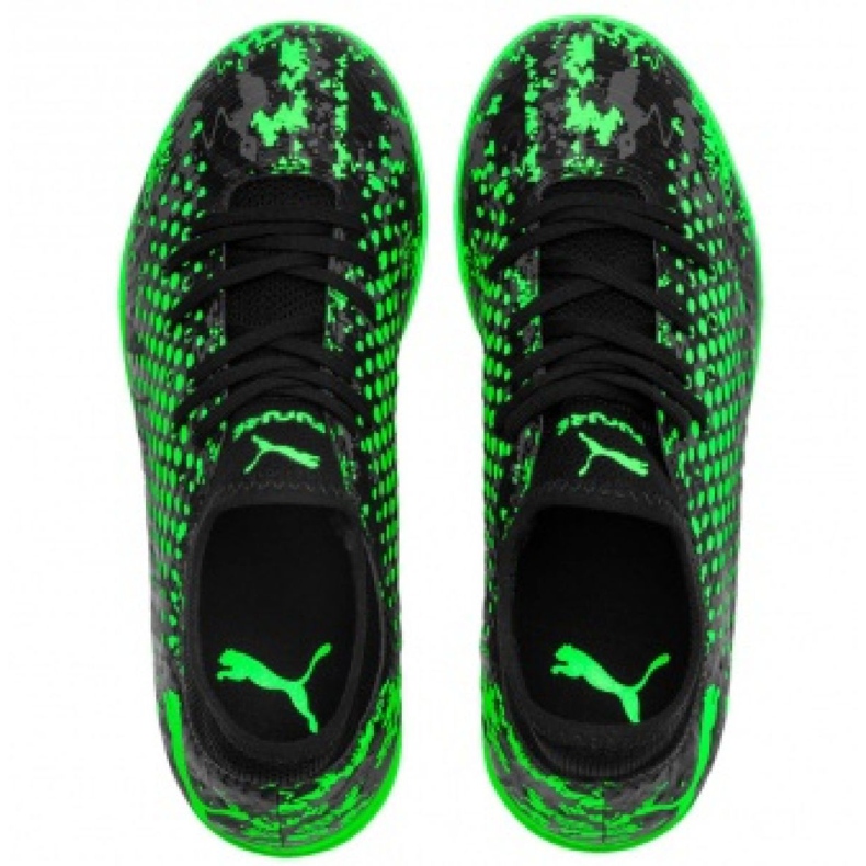 Buty halowe Puma Future 19.4 It Jr 105559 03 wielokolorowe zielone 1