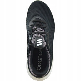 Buty biegowe adidas Alphabounce Jr BB7095 czarne 1