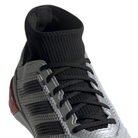 Buty halowe adidas Predator 19.3 In M F35614 srebrny szare 3