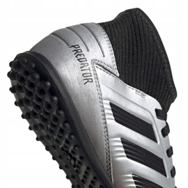 Buty piłkarskie adidas Predator 19.3 Tf Jr G25802 wielokolorowe srebrny 4