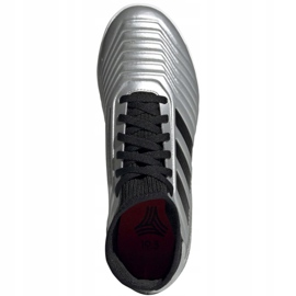 Buty halowe adidas Predator 19.3 In Jr G25806 srebrny szare 2