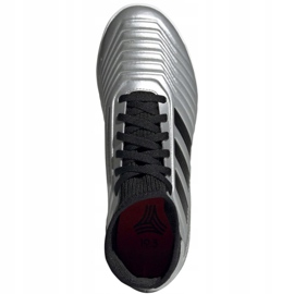 Buty halowe adidas Predator 19.3 In Jr G25806 szare srebrny 2