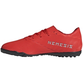 Buty piłkarskie adidas Nemeziz 19.4 Tf M F34524 czerwone czerwone 2
