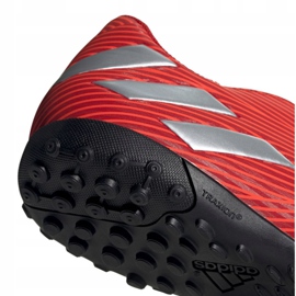 Buty piłkarskie adidas Nemeziz 19.4 Tf M F34524 czerwone czerwone 5