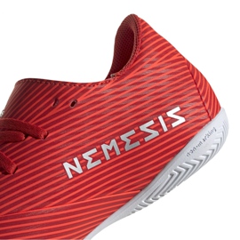 Buty halowe adidas Nemeziz 19.4 In M F34528 czerwone czerwone 3