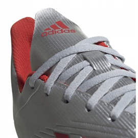 Buty piłkarskie adidas X 19.4 FxG M F35379 srebrny wielokolorowe 1