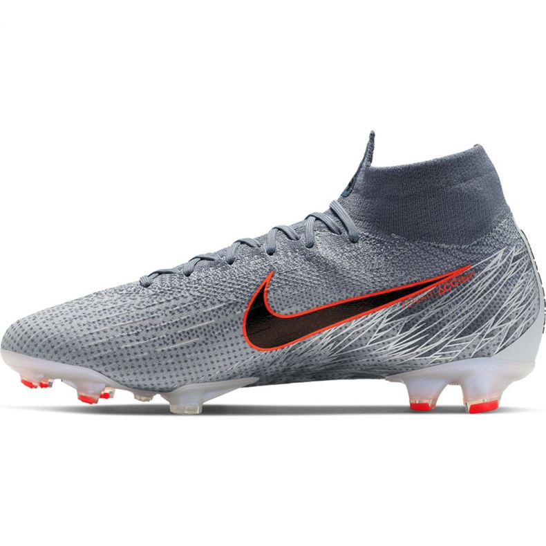 Buty piłkarskie Nike Mercurial Superfly 6 Elite Fg M AH7365-008 szare szare 2