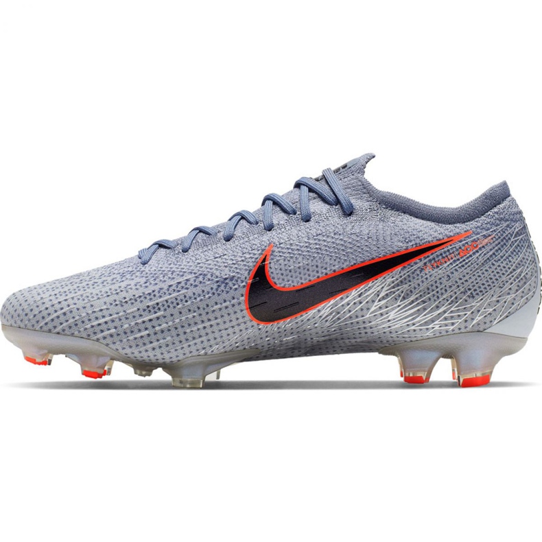 Buty piłkarskie Nike Mercurial Vapor 12 Elite Fg M AH7380-008 szare szare 2