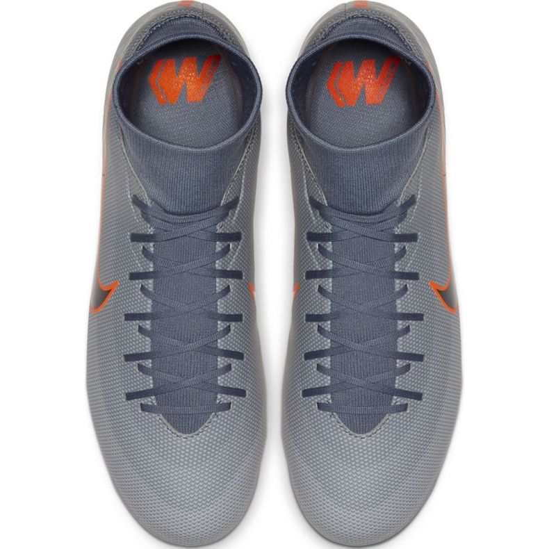 Buty piłkarskie Nike Mercurial Superfly 6 Academy FG/MG M AH7362-408 czerwone szare 1