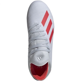 Buty piłkarskie adidas X 19.3 Fg Jr F35365 srebrny wielokolorowe 2