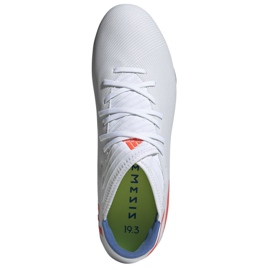 Buty piłkarskie adidas Nemeziz Messi 19.3 Fg M F34400 białe białe 2