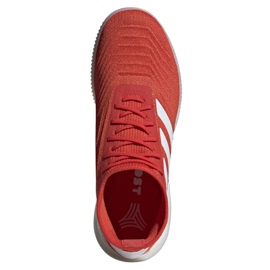 Buty piłkarskie adidas Predator 19.1 Tr M F35623 czerwone czerwone 2