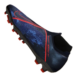 Buty piłkarskie Nike Phantom Vsn Elite Df Fg M AO3262-440 granatowe granatowe 1