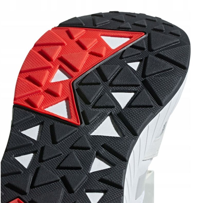Buty adidas Questarstrike Mid M G25775 białe czerwone 1
