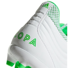 Buty piłkarskie adidas Copa 19.3 Ag M F35775 białe białe 1