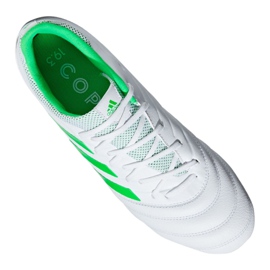 Buty piłkarskie adidas Copa 19.3 Ag M F35775 białe białe 8