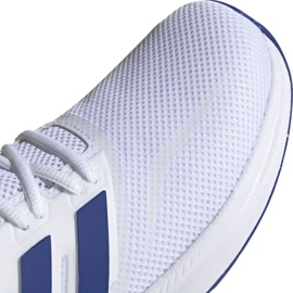 Buty biegowe adidas Runfalcon M EF0148 białe niebieskie 3
