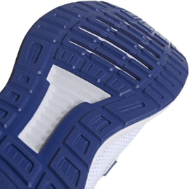 Buty biegowe adidas Runfalcon M EF0148 białe niebieskie 5