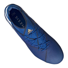 Buty piłkarskie adidas Nemeziz 19.1 Fg M F34410 niebieskie niebieskie 2