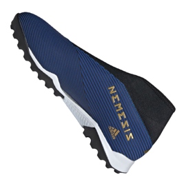 Buty piłkarskie adidas Nemeziz 19.3 Ll Tf M EF0387 niebieskie granatowe 2