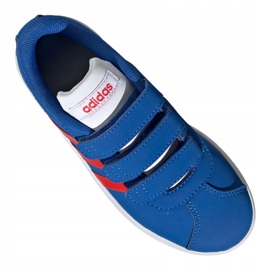 Buty adidas Vl Court 2.0 Cmf C Jr EE6904 niebieskie 2