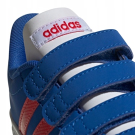 Buty adidas Vl Court 2.0 Cmf C Jr EE6904 niebieskie 4