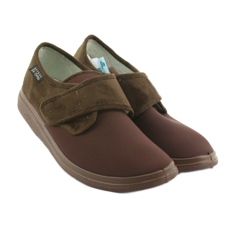 Befado 131M005 kapcie dla cukrzyków brązowe 4