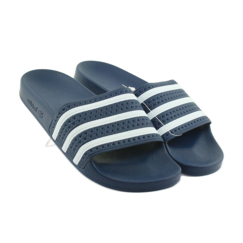 Klapki adidas Adilette granatowe 4