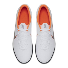 Buty piłkarskie Nike Mercurial Vapor 12 Club Tf M AH7386-107 białe białe 1