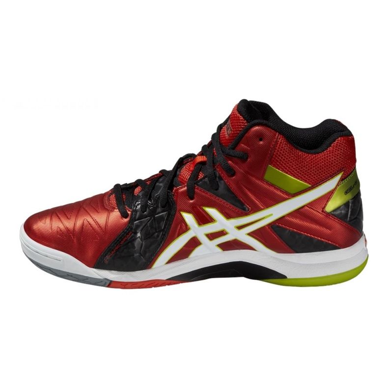 Buty do siatkówki Asics Gel-Cyber Sensei 6 Mt M B503Y-2101 wielokolorowe czerwone 1