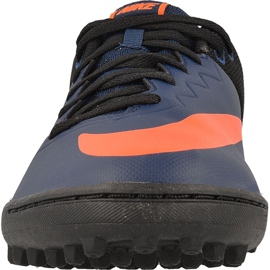 Buty piłkarskie Nike HypervenomX Pro Tf M 749904-480 niebieski, czarny, granatowy, pomarańczowy granatowe 3