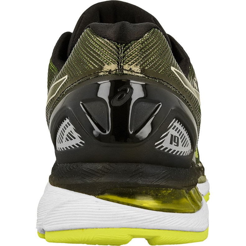 Buty biegowe Asics Gel-Nimbus 19 M T700N-9007 czarne żółte 2