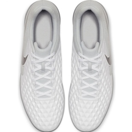 Buty halowe Nike Tiempo Legend 8 Club Ic M AT6110-100 białe białe 1