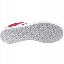 Buty adidas Gazelle Jr CQ2874 czerwone białe 3