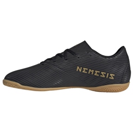 Buty halowe adidas Nemeziz 19.4 In M F34529 czarne czarne 1
