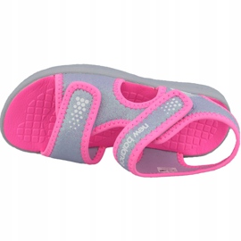 Sandały New Balance Sandal K K2031GRP różowe szare 2