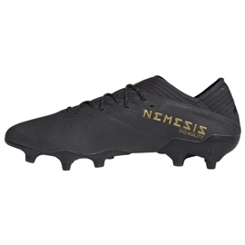 Buty piłkarskie adidas Nemeziz 19.1 Fg M F34409 czarne czarne 1