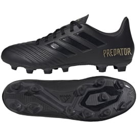 Buty piłkarskie adidas Predator 19.4 FxG M F35600 czarne czarne 3