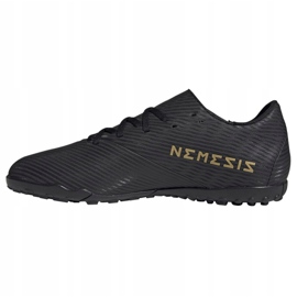 Buty piłkarskie adidas Nemeziz 19.4 Tf M F34525 czarne czarne 1