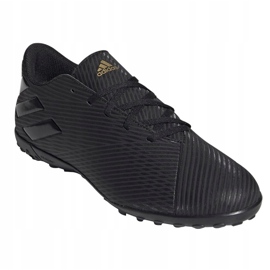 Buty piłkarskie adidas Nemeziz 19.4 Tf M F34525 czarne czarne 3