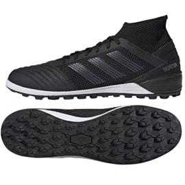 Buty piłkarskie adidas Predator 19.3 Tf M F35627 czarne czarne 3