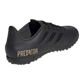 Buty piłkarskie adidas Predator 19.4 Tf F35635 czarne czarne 2