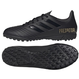 Buty piłkarskie adidas Predator 19.4 Tf F35635 czarne czarne 3