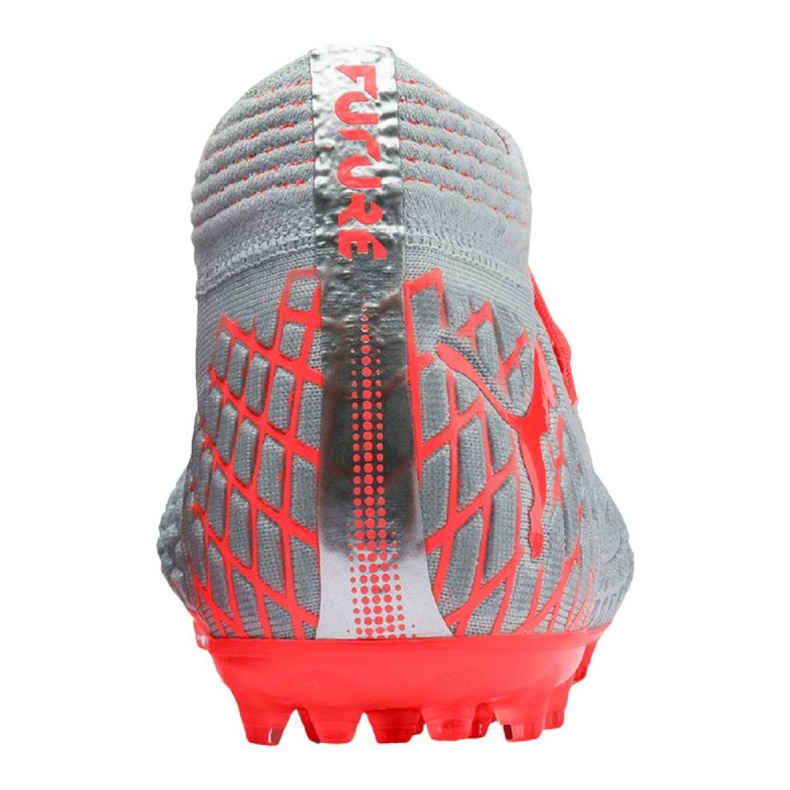 Buty piłkarskie Puma Future 4.1 Netfit Mg M 105678-01 wielokolorowe szare 1