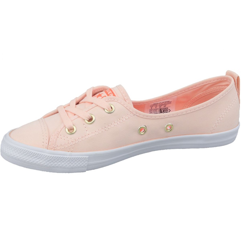 Buty Converse Chuck Taylor All Star Ballet Lace Slip 564313C pomarańczowe 1
